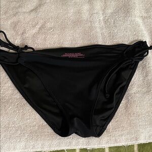 Victoria's Secret Elegant Black Bikini Bottom